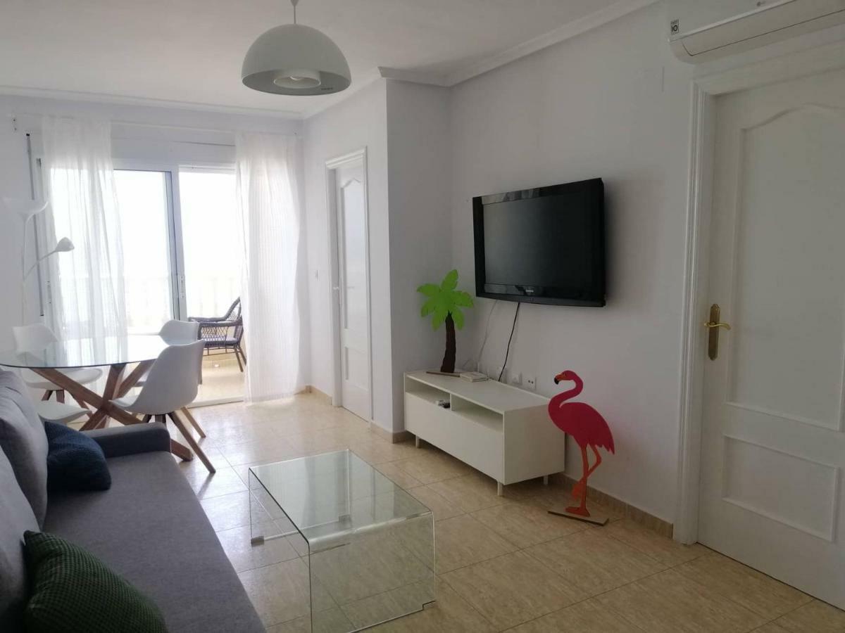 Apartamento La Playa Blanca5, Flamingo, Beach, Sea View, Pool, Wi Fi Torrevieja Exterior foto